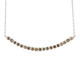 Collana in argento con Diamante Cioccolato I2