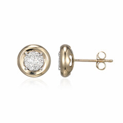 Orecchini in oro con Diamante I1 (I)