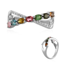 Anello in argento con Tormalina