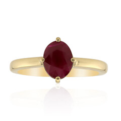 Anello in oro con Rubino della Birmania