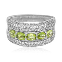 Anello in argento con Tormalina Paraíba