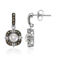Orecchini in argento con Perla di Acqua Dolce