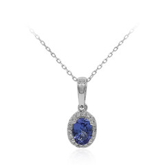 Collana in oro con Tanzanite AAA