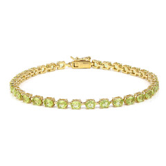 Bracciale in argento con Peridoto