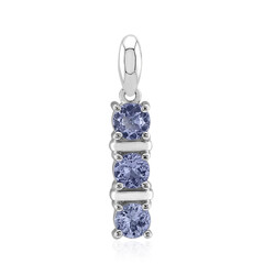 Ciondolo in argento con Tanzanite (non riscaldata)