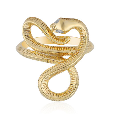 Anello in argento con Diamante I2 (I)