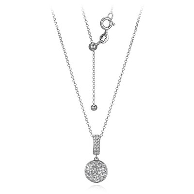 Collana in argento con Zircone