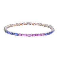 Bracciale in oro con Zaffiro Fancy (CIRARI)