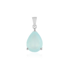 Ciondolo in argento con Calcedonio Acqua