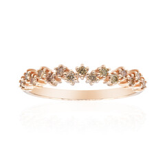 Anello in oro con Diamante Rose de France SI1 di Argyle