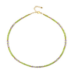 Collana in argento con Peridoto