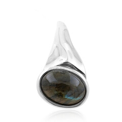 Ciondolo in argento con Labradorite