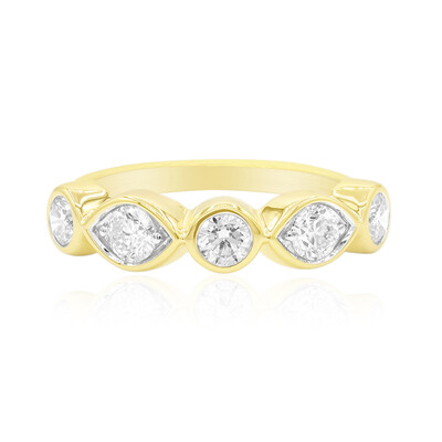 Anello in oro con Diamante SI1 (G) (Annette)