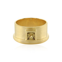 Anello in argento con Zircone Giallo