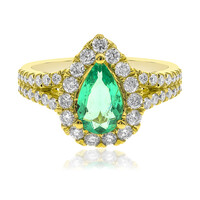 Anello in oro con Smeraldo Colombiano (CIRARI)