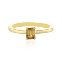 Anello in argento con Zircone Giallo
