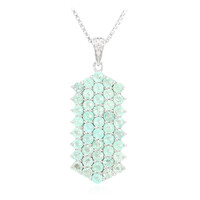 Collana in argento con Tormalina Paraíba