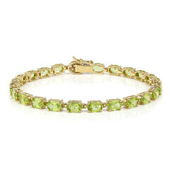 Bracciale in argento con Peridoto