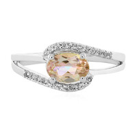 Anello in argento con Quarzo Luna