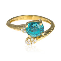 Anello in oro con Zircone Ratanakiri (CIRARI)