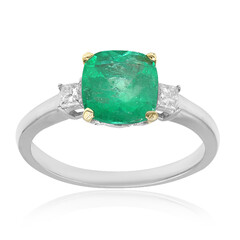 Anello in oro con Smeraldo Colombiano (CIRARI)