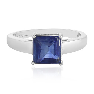 Anello in argento con Cianite