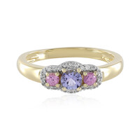 Anello in oro con Tanzanite