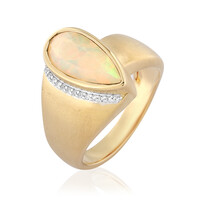Anello in argento con Opale di Welo (de Melo)