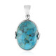 Ciondolo in argento con Turchese Kingman Mohave Blu (Art of Nature)