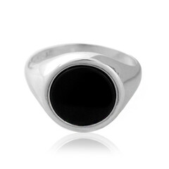 Anello in argento con Onice