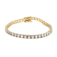 Bracciale in argento con Topazio Bianco