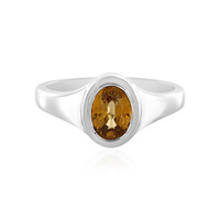 Anello in argento con Granato Mandarino