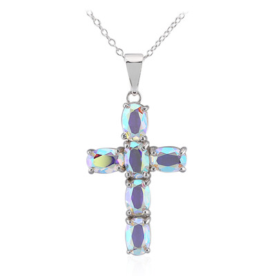Collana in argento con Quarzo Moonlight