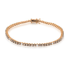 Bracciale in oro con Diamante Cioccolato SI2 (CIRARI)