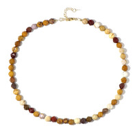 Collana in argento con Mookaite