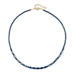 Collana in argento con Ematite Blu