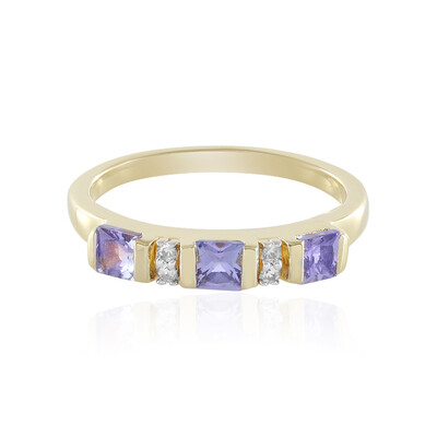 Anello in argento con Tanzanite