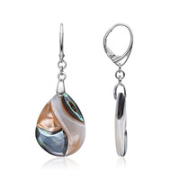 Orecchini in argento con Madreperla