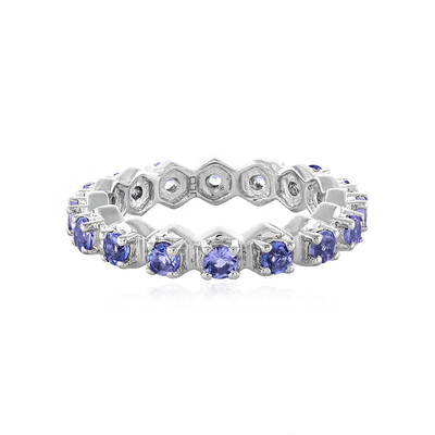 Anello in argento con Tanzanite