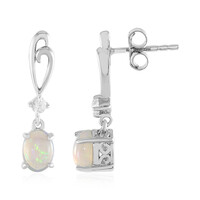 Orecchini in argento con Opale di Welo