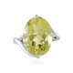 Anello in argento con Quarzo Ouro Verde
