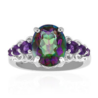 Anello in argento con Quarzo Mistico