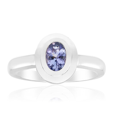 Anello in argento con Tanzanite (Pallanova)