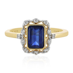 Anello in oro con Cianite (La Revelle)