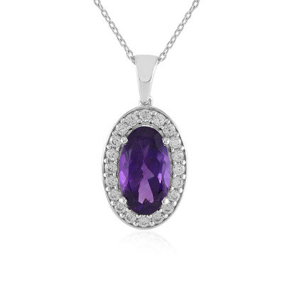 Collana in argento con Ametista