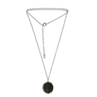 Collana in argento con Quercia Nera