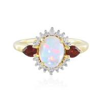Anello in argento con Opale di Welo