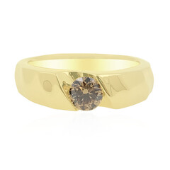 Anello in oro con Diamante Cioccolato d‘Argyle SI2 (de Melo)