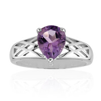 Anello in argento con Ametista
