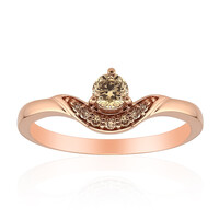Anello in oro con Diamante Rose de France VS1 di Argyle